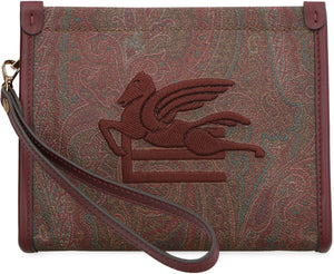 Paisley print pouch-1